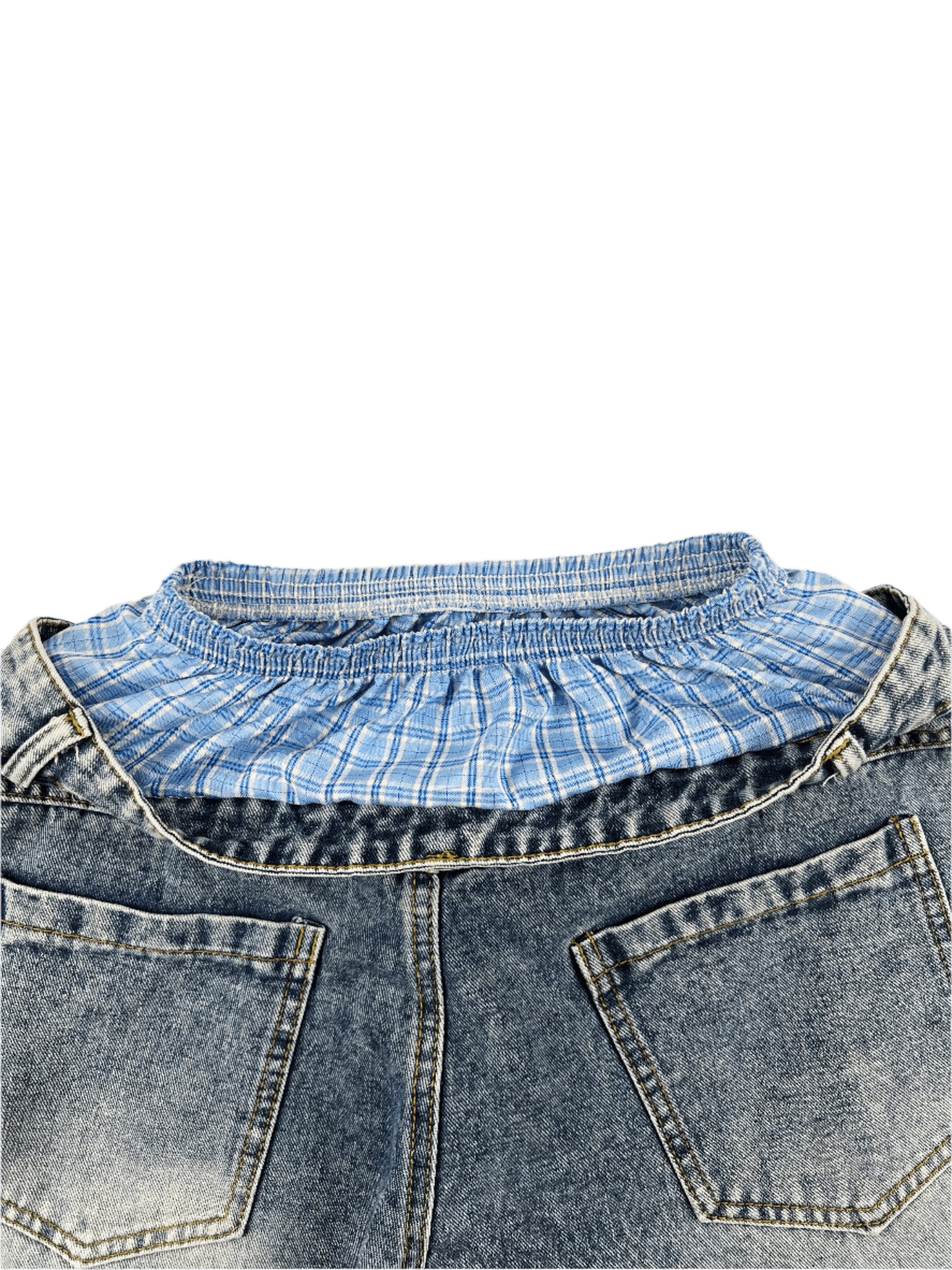 Baggy Stonewashed Denim Keep it Universal® Baggy Stonewashed Denim Bottoms