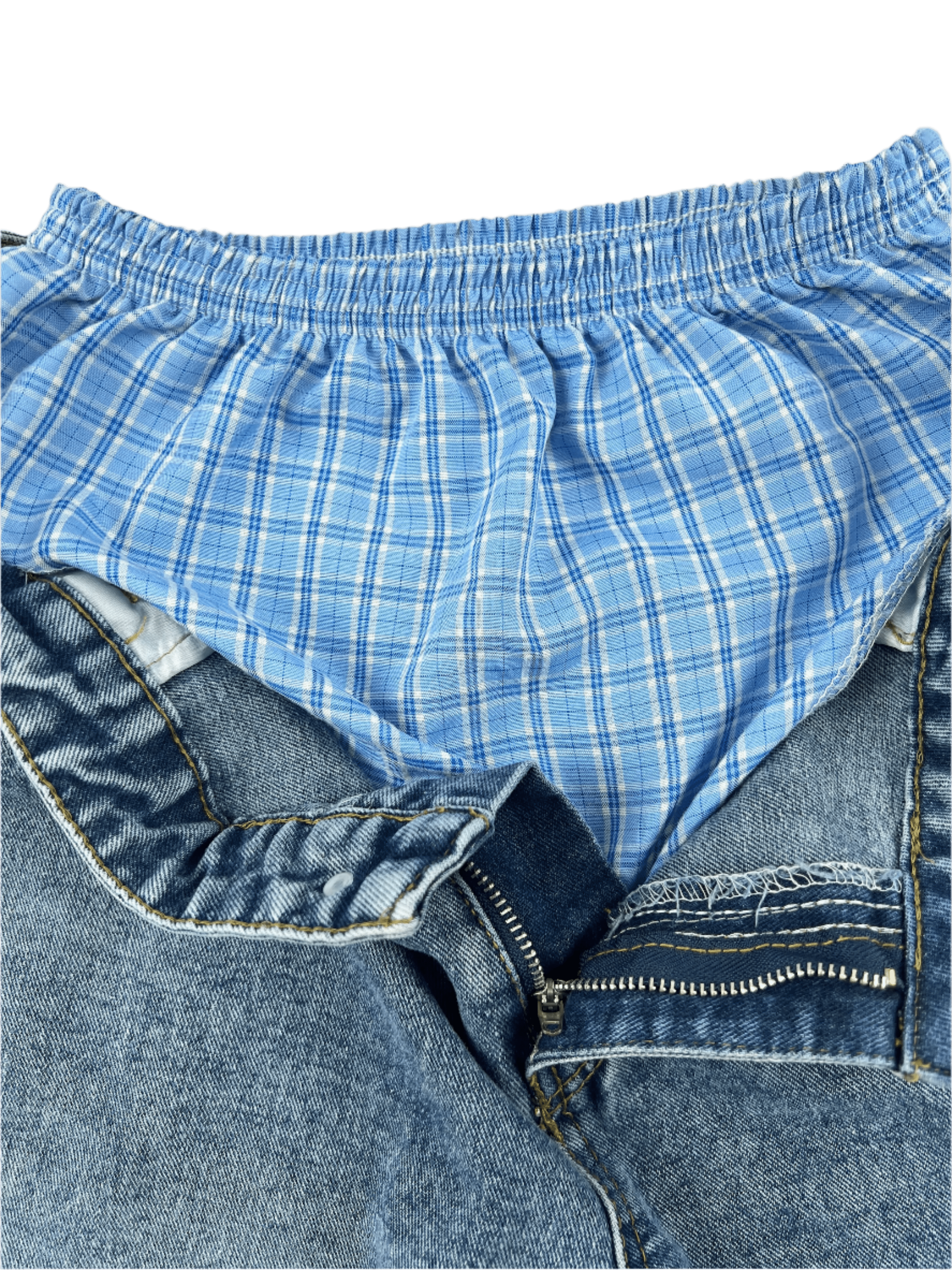 Baggy Stonewashed Denim Keep it Universal® Baggy Stonewashed Denim Bottoms