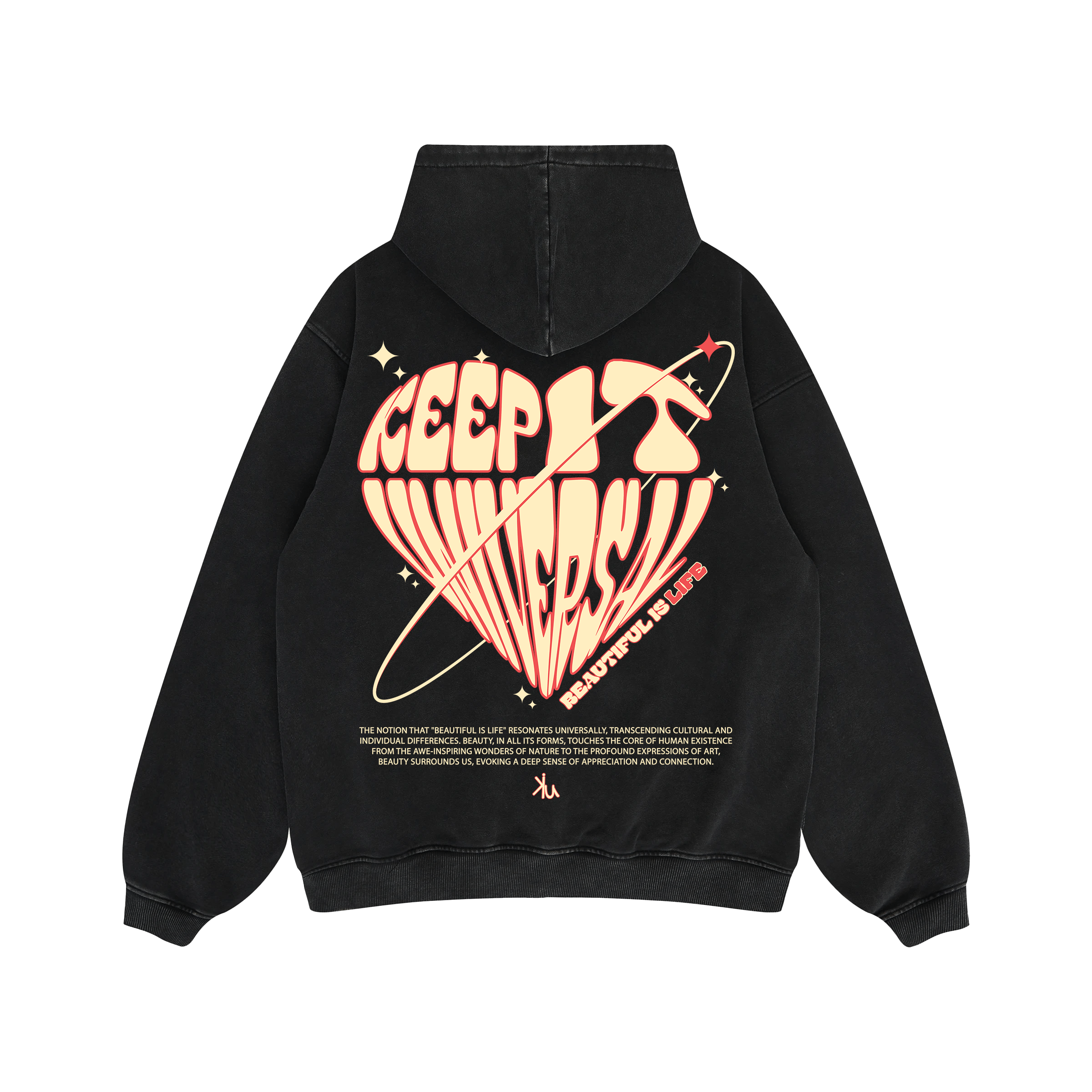 Beautiful Is Life Hoodie Keep it Universal® Beautiful Is Life Hoodie Hoodie