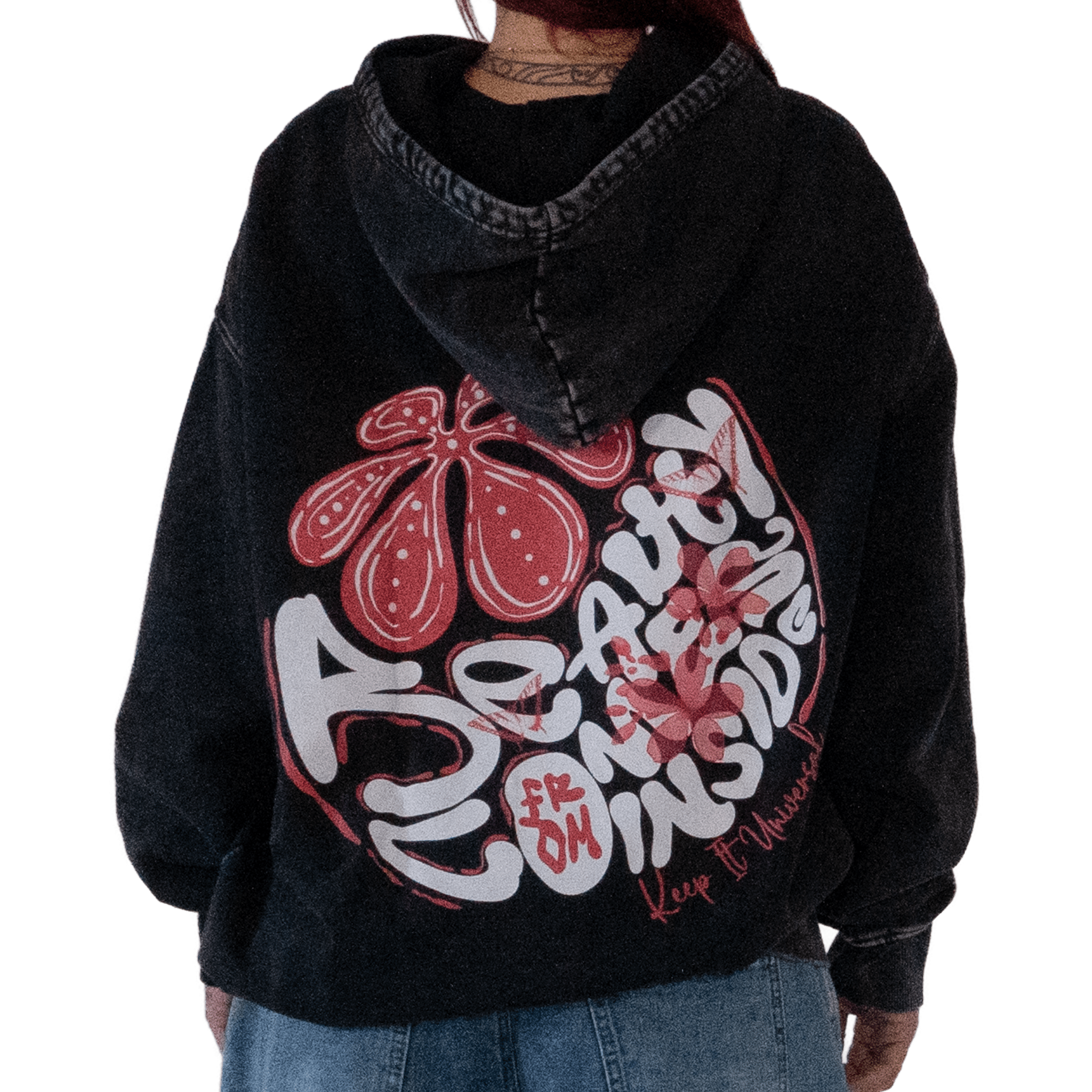 Beauty From The Inside Hoodie | More Than What You See Keep it Universal® Beauty From The Inside Hoodie Hoodie
