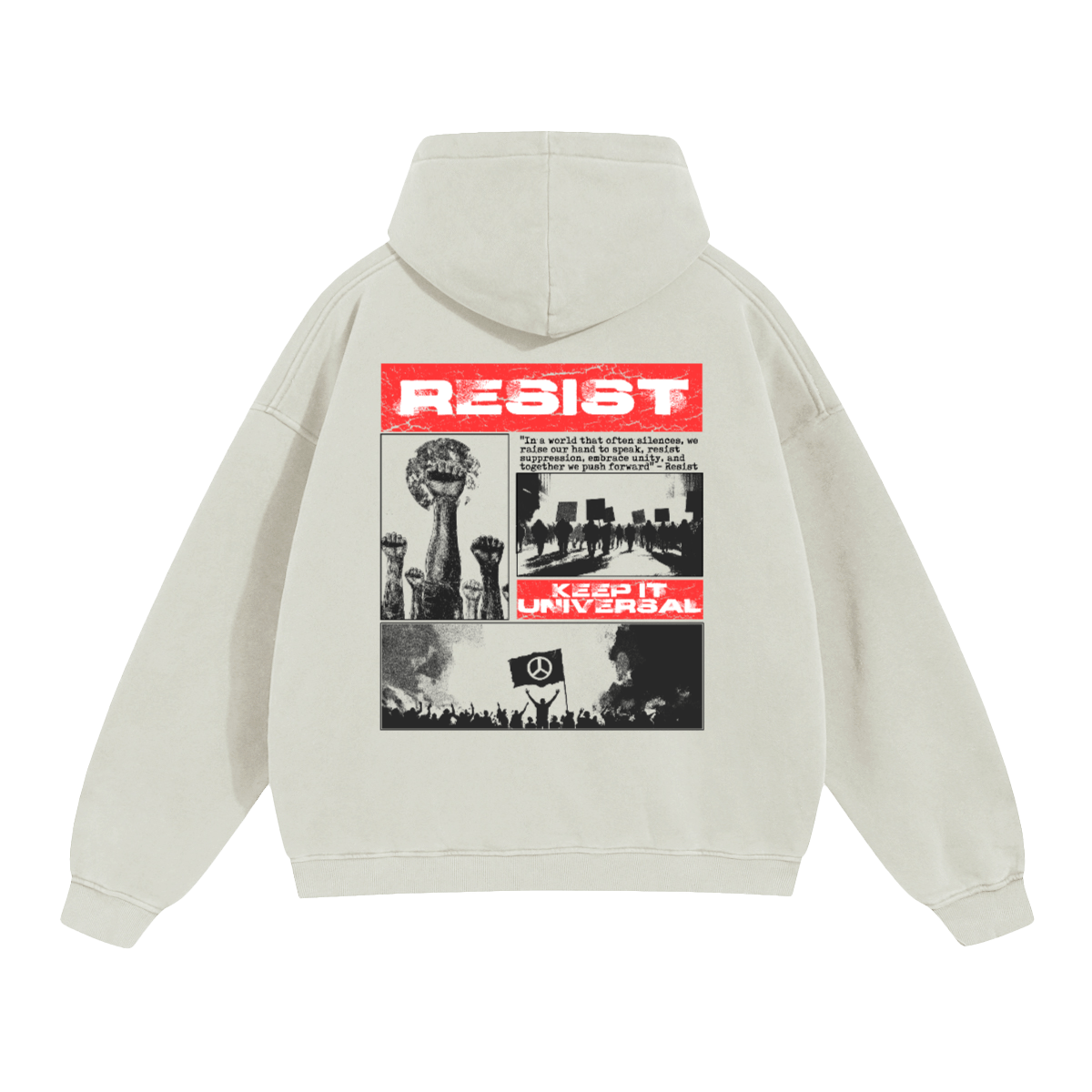 Resist Hoodie Keep it Universal® Resist Hoodie Hoodie