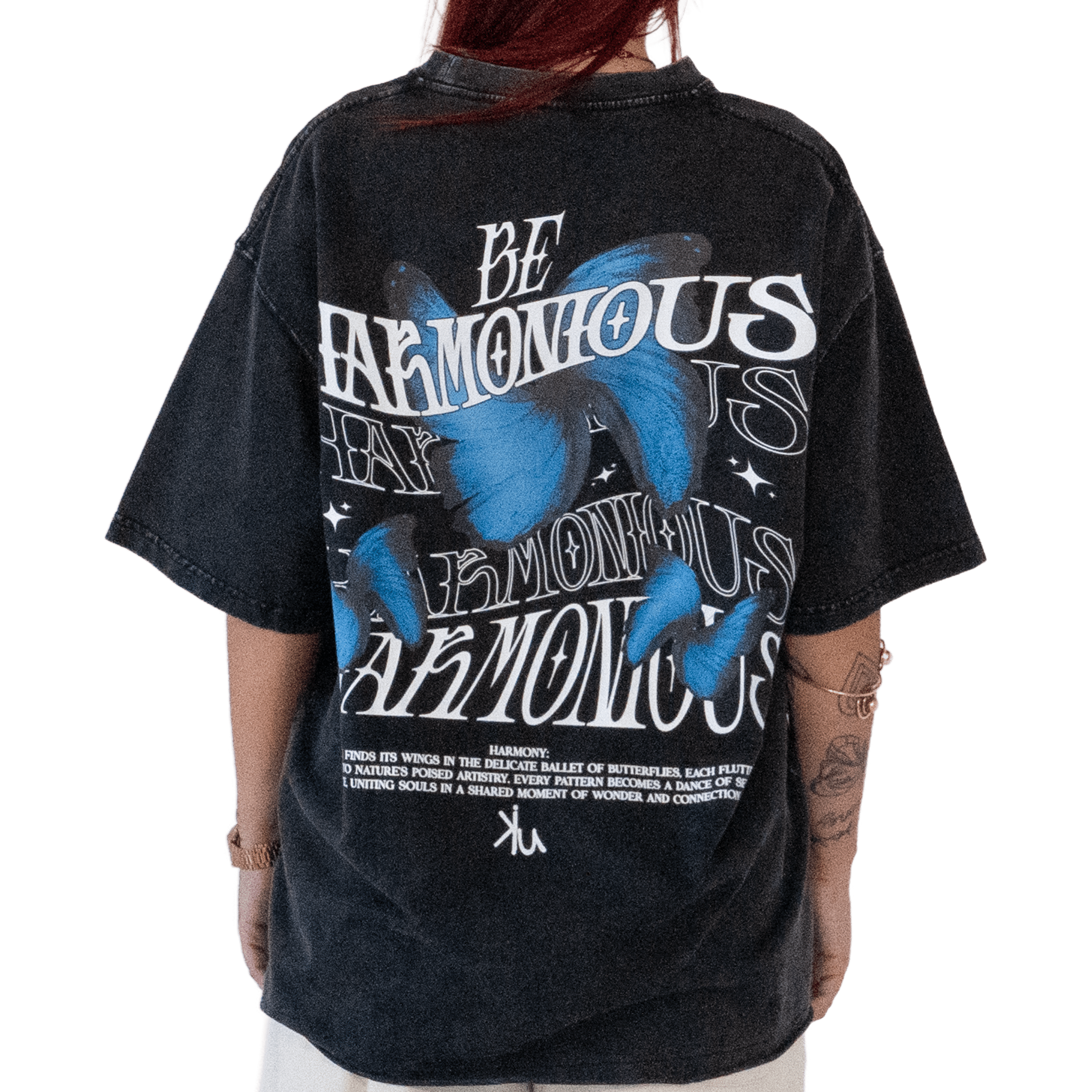 Be Harmonious T-Shirt in black – KIU streetwear