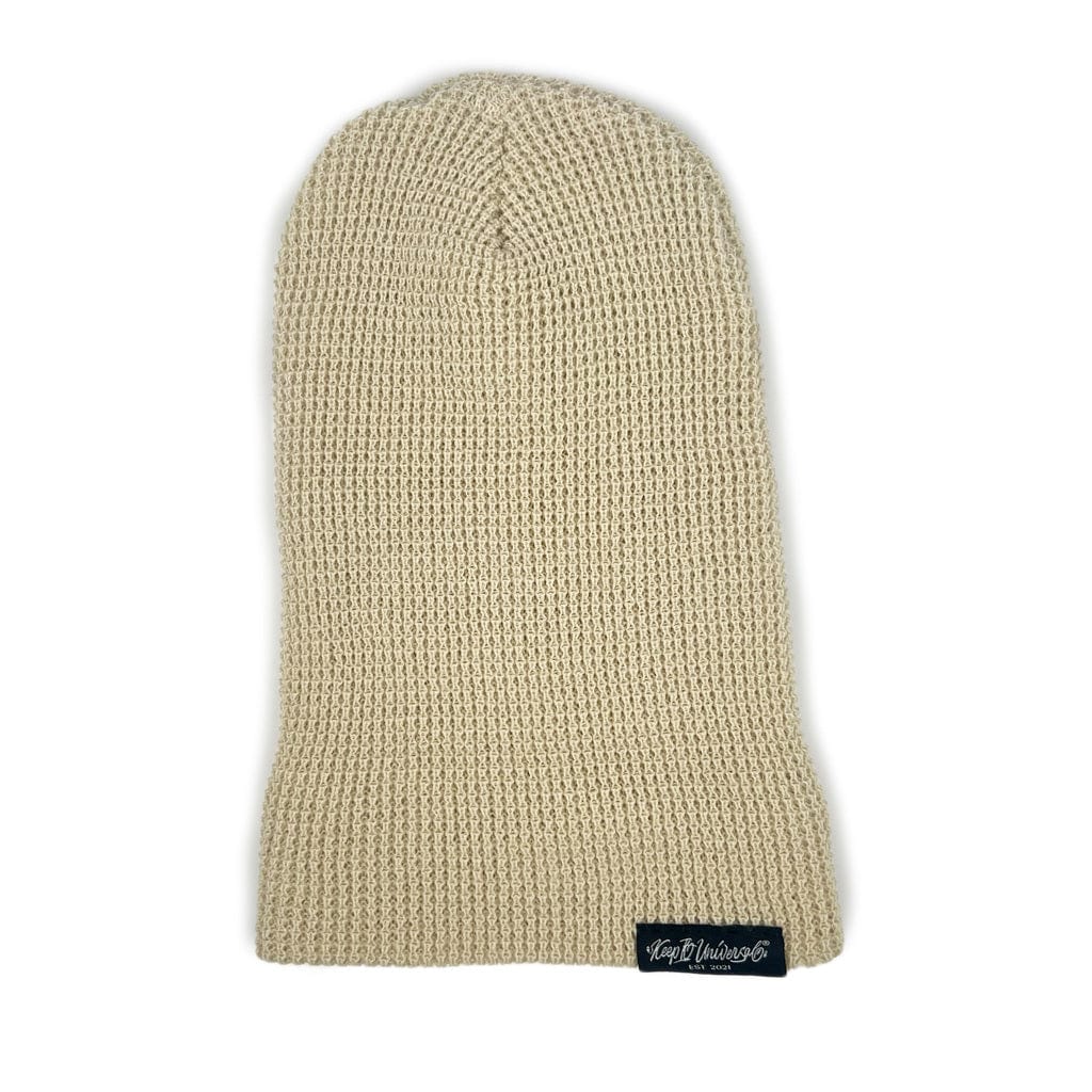 Keep it Universal ® Waffle Cuffed Beanie w/Sig Woven Label Apparel & Accessories