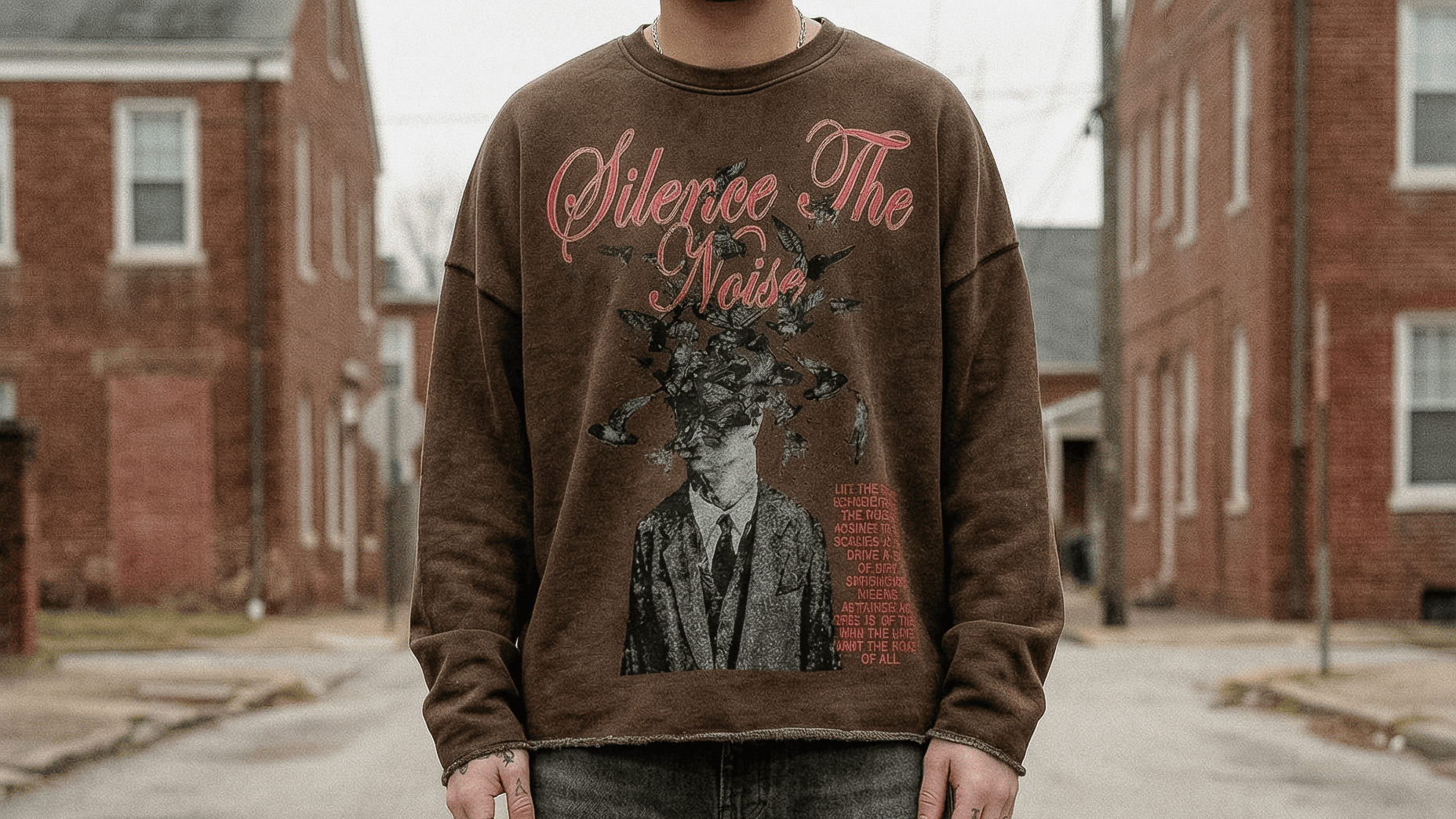 Baggy Stonewashed Denim Double Waist Keep it Universal® Baggy Stonewashed Denim Double Waist Bottoms