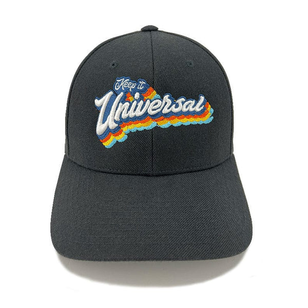 Keep it Universal ® Retro - Snapback Black Hats