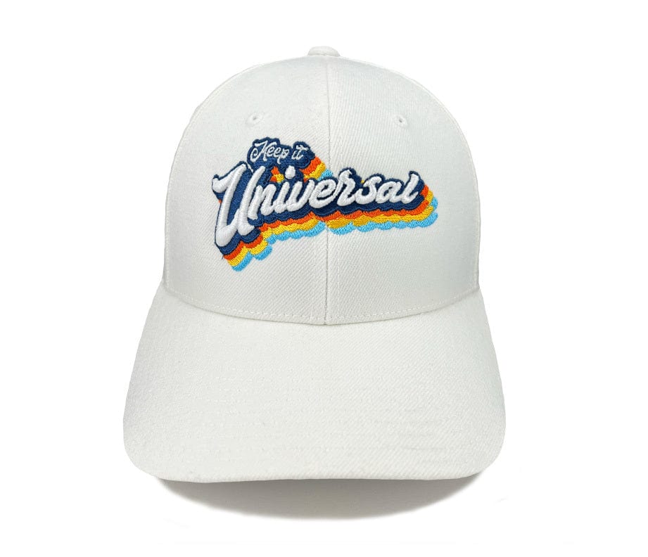 Keep it Universal ® Retro - Snapback White Hats
