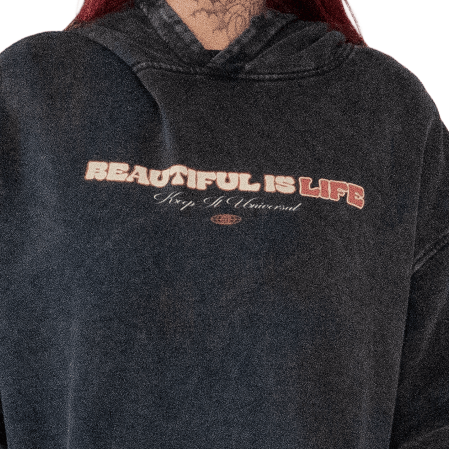 Beautiful Is Life Hoodie | Live with Appreciation Keep it Universal® Beautiful Is Life Hoodie Hoodie