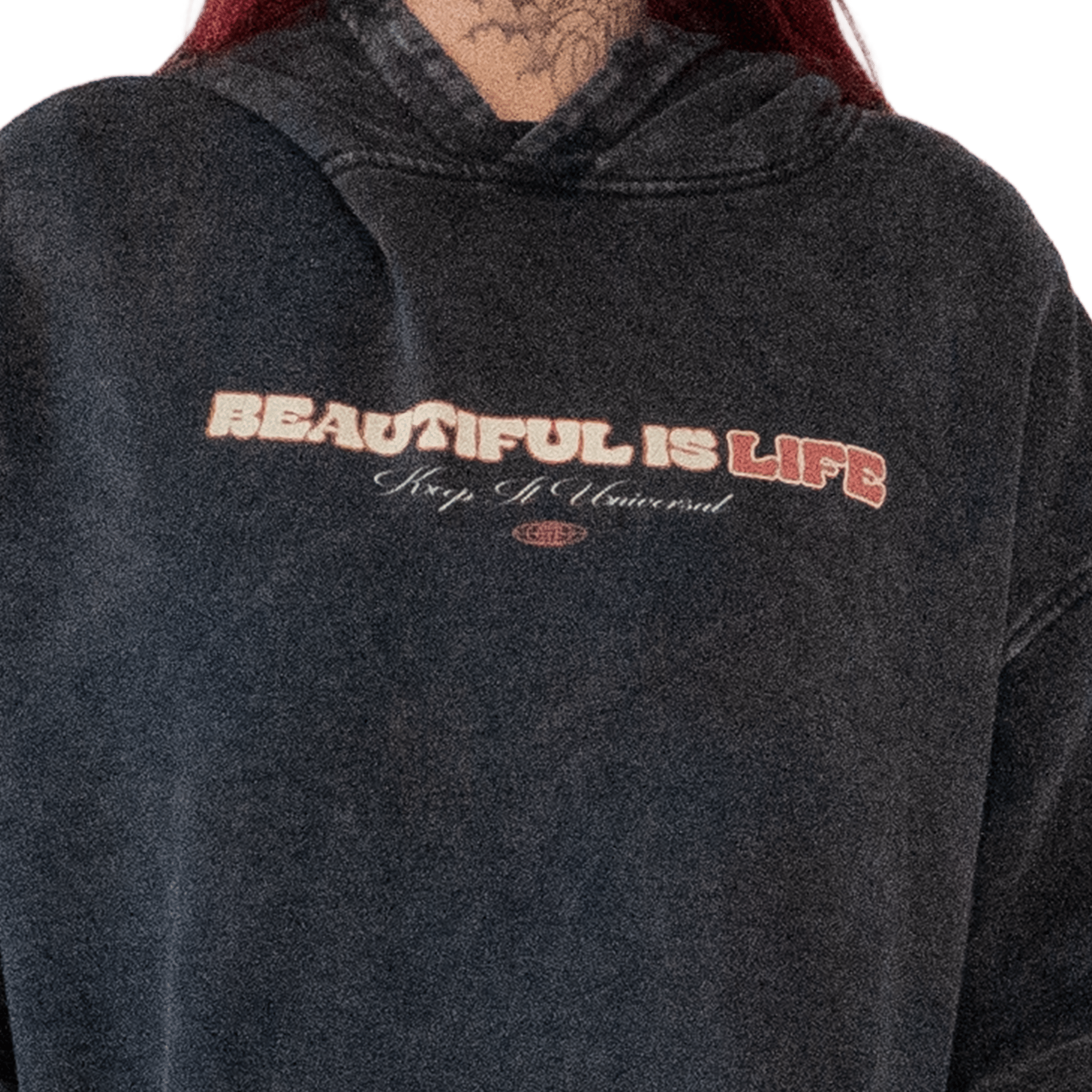 Beautiful Is Life Hoodie | Live with Appreciation Keep it Universal® Beautiful Is Life Hoodie Hoodie