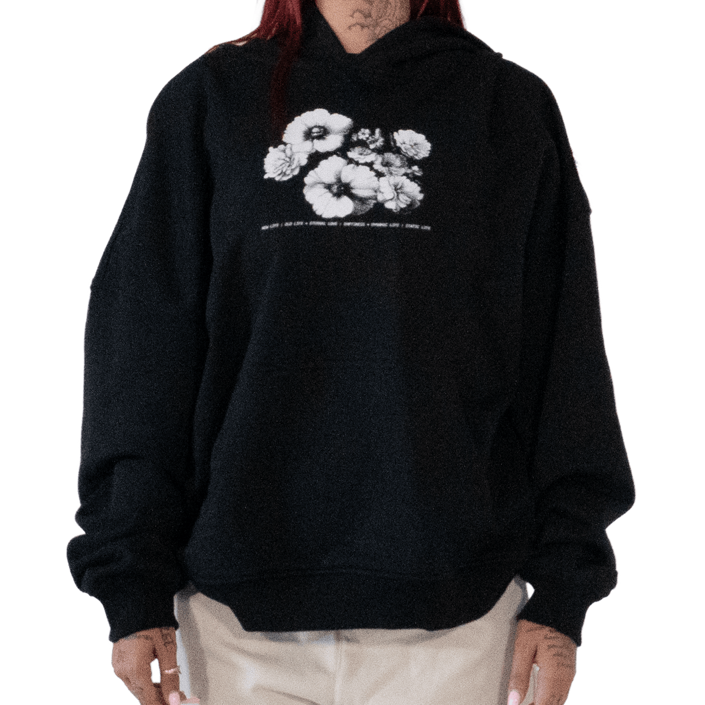 Contradiction Hoodie | Opposites Create Meaning Keep it Universal® Contradiction Hoodie Hoodie