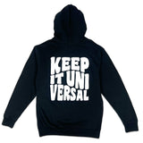 Keep it Universal ® Uni Hoodie Small / Black Hoodie