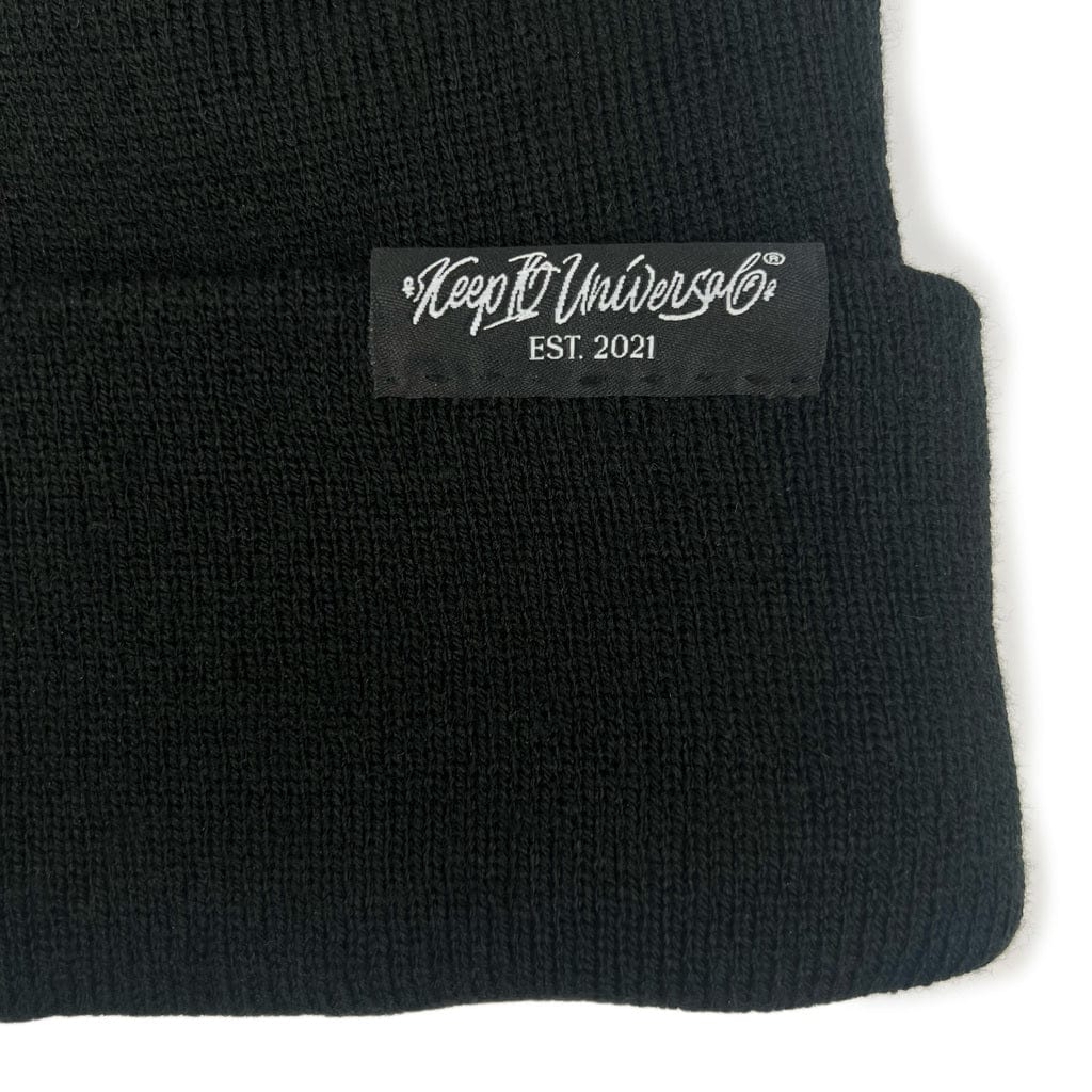 Beanie Universal Keep Cuffed ® w/Sig Label Jersey – Lined Woven 12\