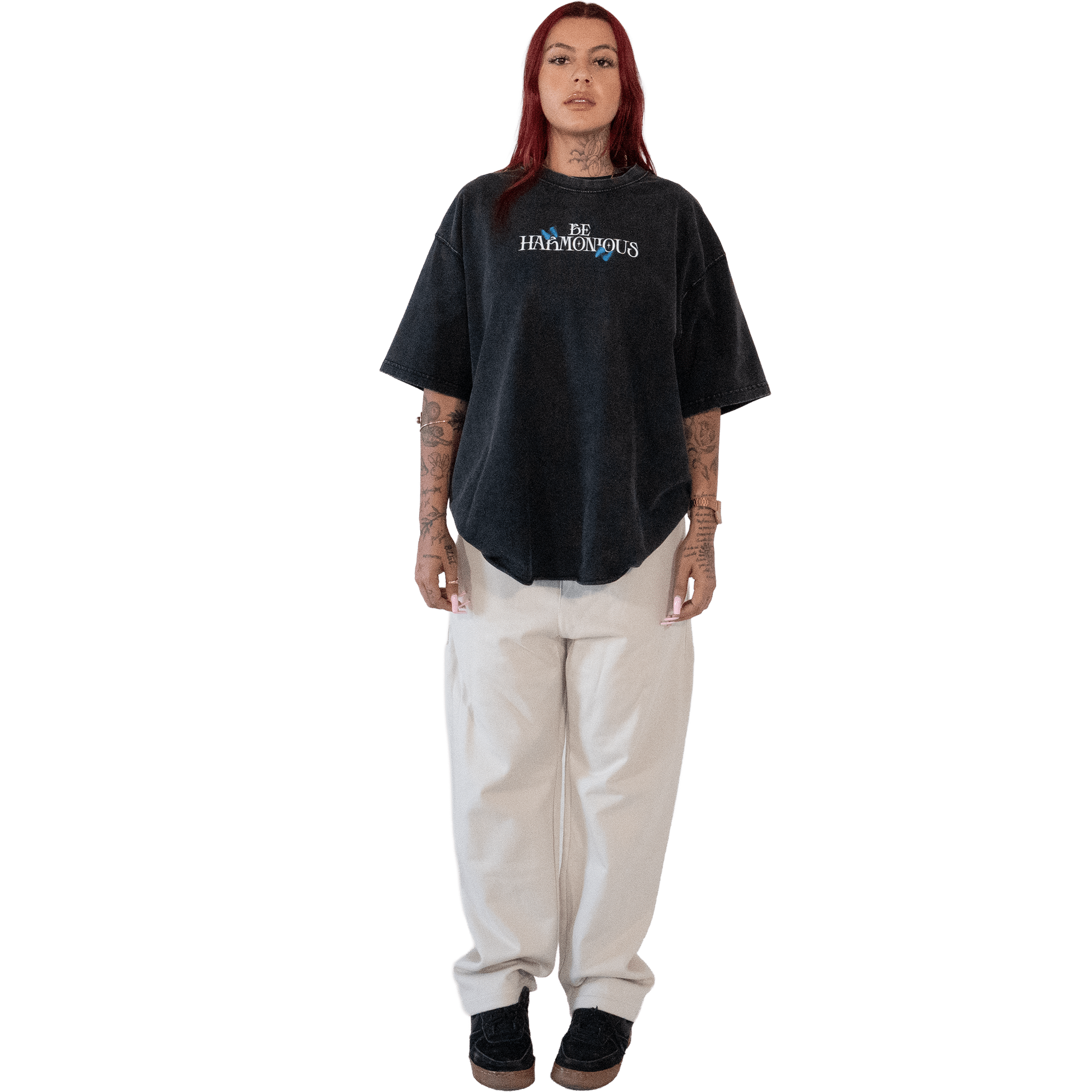 Be Harmonious T-Shirt in black – KIU streetwear