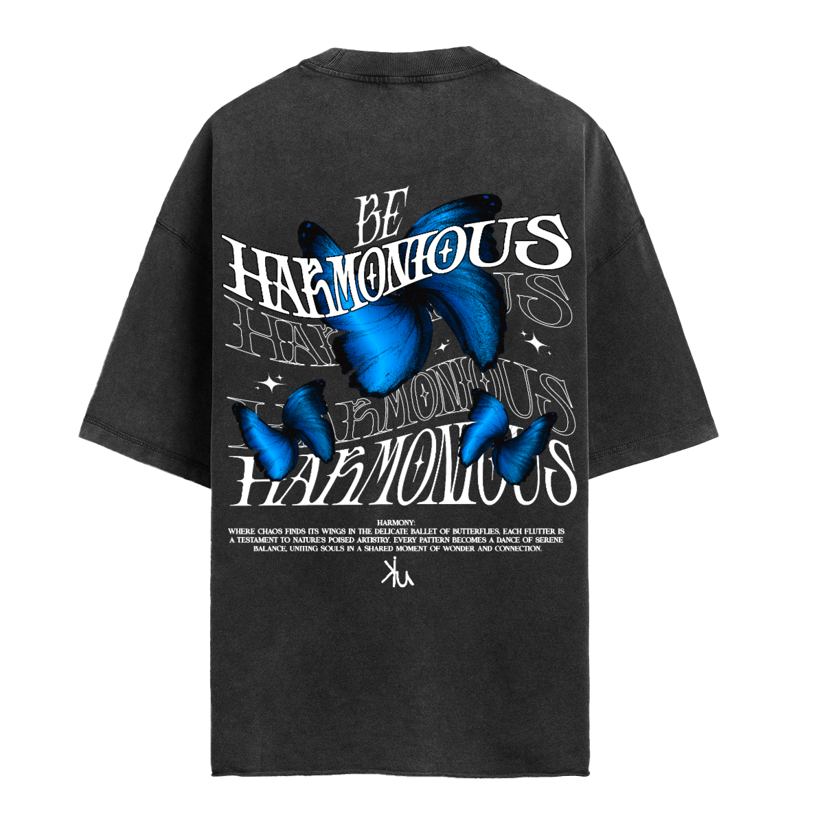 Be Harmonious T-Shirt in black – KIU streetwear