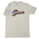 Keep it Universal ® Retro Adorned - T Small / Cream T-Shirt