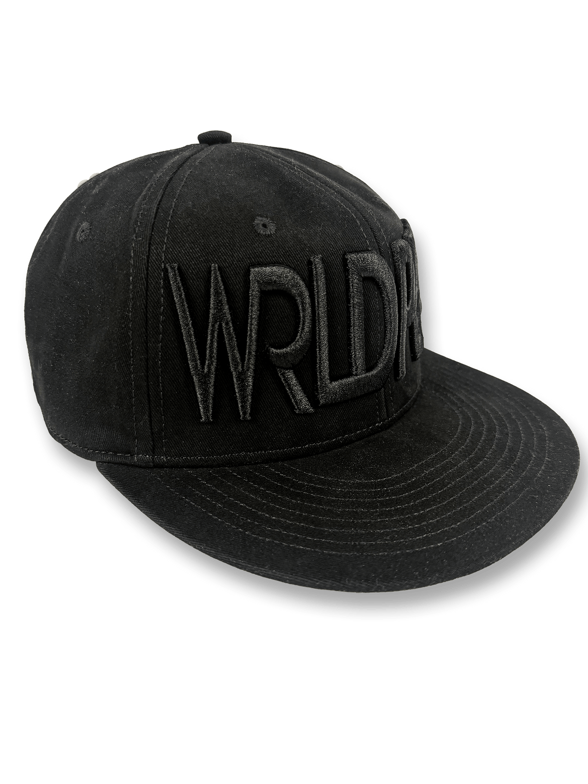 WRLD PEAC 3D Puff Hat PODpartner WRLD PEAC 3D Puff Hat Black / One size fits all Hats